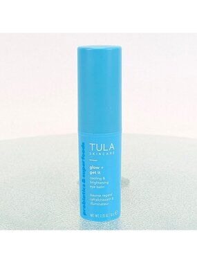Tula Glow & Get It Eye Balm Cooling And Brightening 0.35oz/10g NWOB